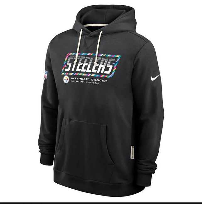 2026 Men Pittsburgh Steelers Black Limited Nike NFL Hoodie 101202->detroit lions->NFL Jersey